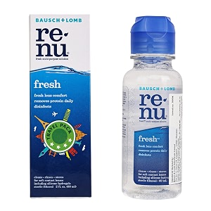 bausch  lomb renu fresh multi-purpose contact lens solution 60ml pack of 1