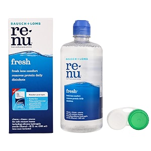 bausch  lomb renu fresh multi-purpose contact lens solution 355ml pack of 1