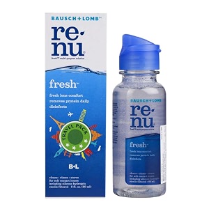 bausch  lomb renu fresh multi-purpose contact lens solution 60ml pack of 1