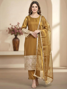 Bavali Creation Women Kurta Pant Dupatta Set