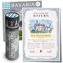 Bavarian Premium Gifts | Real Piece of Bavaria | Highly Unique Gift idea | Personalised Certificate | Munich | Octoberfest | Oktoberfest