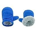 BAVST Baby Toddler Winter Mittens Girls Warm Fleece Lined Gloves Kids Sherpa Lined Mittens for Boys