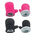 BAVST Baby Toddler Winter Mittens Girls Warm Fleece Lined Gloves Kids Sherpa Lined Mittens for Boys