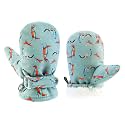 BAVST Toddler Waterproof Mittens Fleece Lined Baby Boys Girls Winter Warm Glove Kids Snow Infant Ski Mitten for 3M-5T