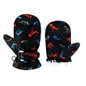 BAVST Toddler Waterproof Mittens Fleece Lined Baby Boys Girls Winter Warm Glove Kids Snow Infant Ski Mitten for 3M-5T