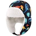 BAVST Winter Trapper Hat for Boys Girls Waterproof Warm Baby Toddler Ushanka Fleece Beanie Hats for 6M-6T