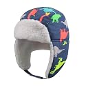 BAVST Winter Trapper Hat for Boys Girls Waterproof Warm Baby Toddler Ushanka Fleece Beanie Hats for 6M-6T