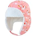 BAVST Winter Trapper Hat for Boys Girls Waterproof Warm Baby Toddler Ushanka Fleece Beanie Hats for 6M-6T