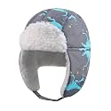 BAVST Winter Trapper Hat for Boys Girls Waterproof Warm Baby Toddler Ushanka Fleece Beanie Hats for 6M-6T
