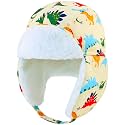 BAVST Winter Trapper Hat for Boys Girls Waterproof Warm Baby Toddler Ushanka Fleece Beanie Hats for 6M-6T