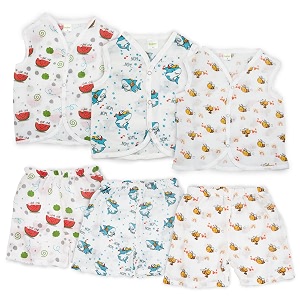 baybee 100 organic cotton muslin knot jablas for baby  summer wear sleeveless vest jabala 
