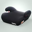 Baybee Premium Booster Car Seat for Kids Aged 3–12 Years Comfortable & Lightweight Travel Seat | Portable Child Safety Seat with Belt Guide for Cars (Black)