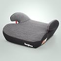 Baybee Premium Booster Car Seat for Kids Aged 3–12 Years Comfortable &amp; Lightweight Travel Seat | Portable Child Safety Seat with Belt Guide for Cars (Grey)