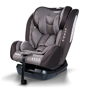 baybee convertible car seat for baby 0 to 7 years with isofix 3 position recline headrest adjustable  ece r4404 safety certified  travel baby car seat for toddlers kids boys girls