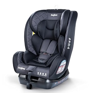 baybee convertible infant car seat for baby 0 to 12 years with 3 position recline headrest height adjustable  ece r4404 safety certified  travel baby car seat for toddlers kids dark black