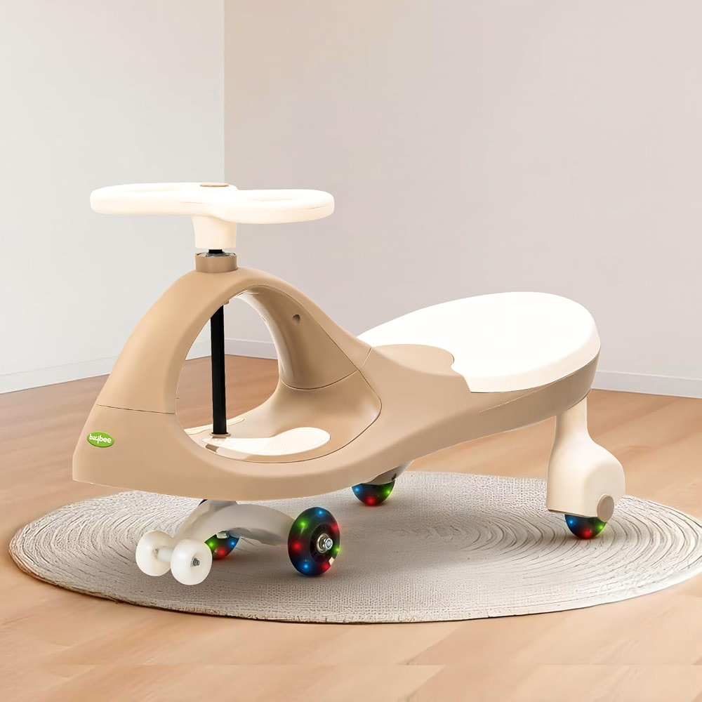 Baybee Glide Magic Swing Car for Kids, Twister Wiggle Ride on Toy with ...