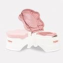 Baybee Lovi Potty Training Seat for Kids, Baby Potty Toilet Seat Chair with Closing Lid and Removable Tray, Potty Trainer Toilet Seat, Potty Seat for Children Boys Girls 1-3 Years (Pink)