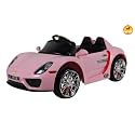 Baybee Porche Roadster Battery Operated Car (Pink) with R/C