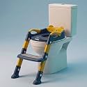 Baybee 3 in 1 Baby Potty Training Seat for Kids 1-5 Years | Toddler Baby Potty Seat Chair with Removable Tray &amp; Anti Slip Base | Portable Toilet Training Potty Seat with Step Stool for kids (Blue)