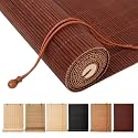 BAYUE Bamboo Blinds Roll Up Window Shades
