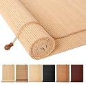 BAYUE Bamboo Blinds Roll Up Window Shades