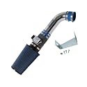 BBK 1556 Cold Air Intake System - Power Plus Series Performance Kit For Ford Mustang 5.0L - Non Fenderwell Style - Chrome Finish