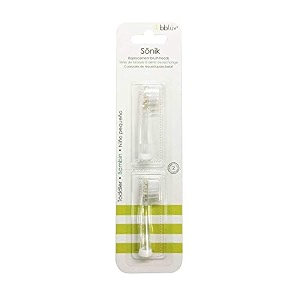 bblv - snik - replacement brush heads 2pk - toddler