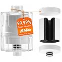 BBLIFE NSF Tested Transparent Shower Filter for Hard Water with Cartridge