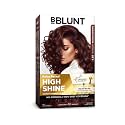 BBLUNT Salon Secret High Shine Conditioning Hair Colour With MaliPeptide BondTech™ to reduce breakage | Mahogany Reddish Brown- 4.56 | No Ammonia, 100% Grey Coverage | Permanent Colour | Salon at home