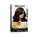 BBLUNT Salon Secret High Shine Conditioning Hair Colour With MaliPeptide BondTech™ to reduce breakage | Chocolate Dark Brown-3 | No Ammonia, 100% Grey Coverage | Long Lasting Permanent Colour | Salon at home
