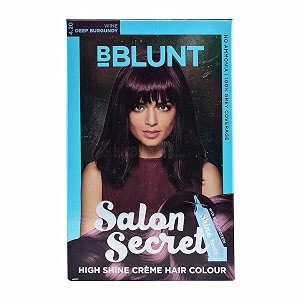 bblunt salon secret high shine crme hair colour deep burgundy 420 40g