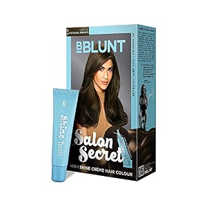 bblunt salon secret high shine crme hair colour coffee natural brown - 100 g  coffee natural brown - 431  no ammonia