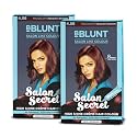 BBlunt Salon Secret High Shine Crème Hair Colour - Mahogany Reddish Brown - Pack of 2