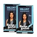 Bblunt Salon Secret High Shine Crème Hair Colour (Pack Of 2) - Natural Black