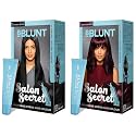 BBLUNT Salon Secret High Shine Creme Hair Color, Black Natural Black 1, 100g with Shine Tonic, 8ml &amp; Salon Secret High Shine Creme Hair Colour, Wine Deep Burgundy 4.20, 100g with Shine Tonic, 8m Combo