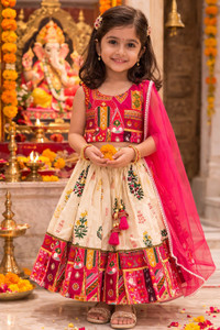 BBPRIMESTORE Indi Baby Girls Lehenga Choli Ethnic