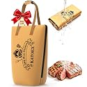BBQ Blanket for Resting Meat, Smoker Meat Insulated Resting Bag made of Washable Oxford Cloth, Large Brisket Resting Blanket– Gifts for Men, Dad, BBQ Lovers, Christmas Gifts (21in New Brown)