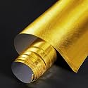 BBTO Adhesive Heat Shield Reflective Aluminized Tape, 12 x 24 Inch, Gold