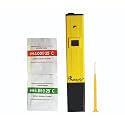 bbutterfly Professional Portable Pocket Pen Style Digital LCD PH Meter for Accurate Water Purity Testing Analyzer for Aquarium Pool Hydroponics & Drinking RO Water (0~9990ppm)
