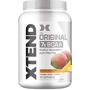 xtend bcaa mango madness 90 servings