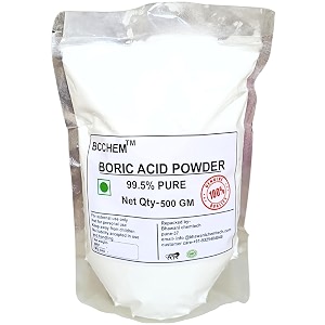 boric acid powder 500 gm 995 pure rice preservativecarrom board powderinsectamp cockroach killer