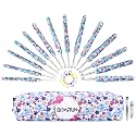 BCMRUN Crochet Hooks Set,14 Size 2.25mm(B)-10mm(N) Extra Long Crochet Needles Ergonomic Handle Smooth Hooks Knitting Needles Kit, DIY Knit Needles Weave Yarn Set, Christmas Crochet Gift (Blue)