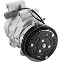 BDFHYK 1011063 Air Conditioning A/C Compressor with Clutch Compatible with Toyota Echo L4 1.5L 2000 2001 2002 2003 2004 2005