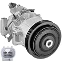 BDFHYK 157318 Air Conditioning A/C Compressor with Clutch Compatible with Toyota Yaris L4 1.5L 2007 2008 2009 2010 2011 2012
