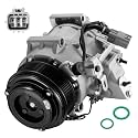 BDFHYK 158323 Air Conditioning A/C Compressor with Clutch Compatible with Toyota Highlander V6 3.5L 2008 2009 2010