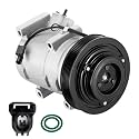 BDFHYK 158335 Air Conditioning AC Compressor with Clutch Fit for Acura RDX 13-15 &amp; TSX 10-14 3.5L, TL 09-14 3.5L 3.7L, Fit for Honda Accord 08-12, Accord Crosstour 10-11, Crosstour 12-15, Gas