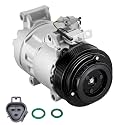 BDFHYK 158348 Air Conditioning AC Compressor with Clutch Compatible with Lexus GS350 2007-2011 &amp; IS350 2006-2015 3.5L V6, IS250 2006-2015 2.5L V6, Replaces 157348, 639842, 890141
