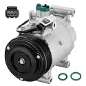 BDFHYK 198276 AC Compressor with Clutch Compatible with Honda Civic 2.0L l4