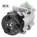 BDFHYK 57129 AC Compressor with Clutch Compatible with Ford F-150 F-250