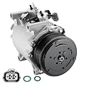 BDFHYK 57886 Air Conditioning AC Compressor with Clutch Compatible with Acura TSX 2004-2008 2.4L L4, Gas, Replaces 5512348, 58886